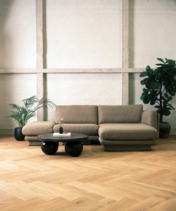 Casie - Open-end chaiselong sofa - 255cm