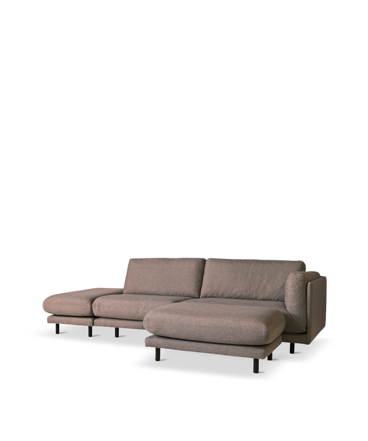 Casie - Open-end chaiselong sofa - 255cm