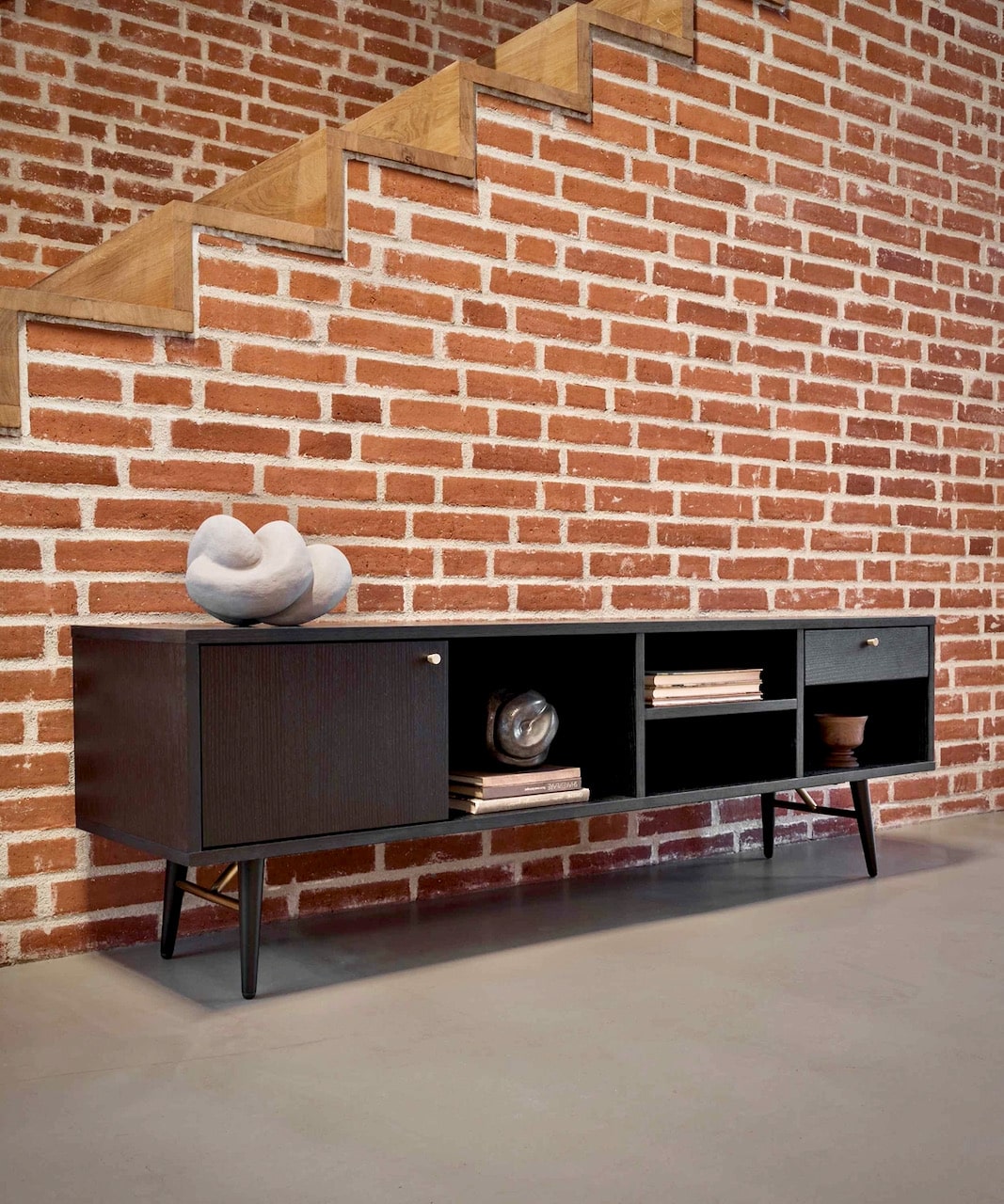 Tv-møbel, Tv-bord, egetræ, eg, dansk design