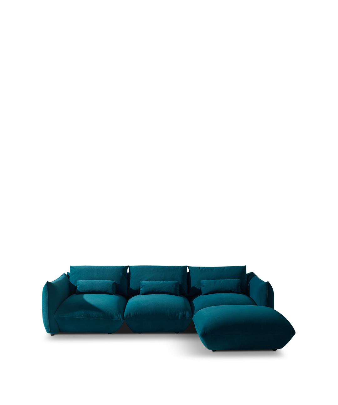 Puffy sofa - 4 personers chaiselong