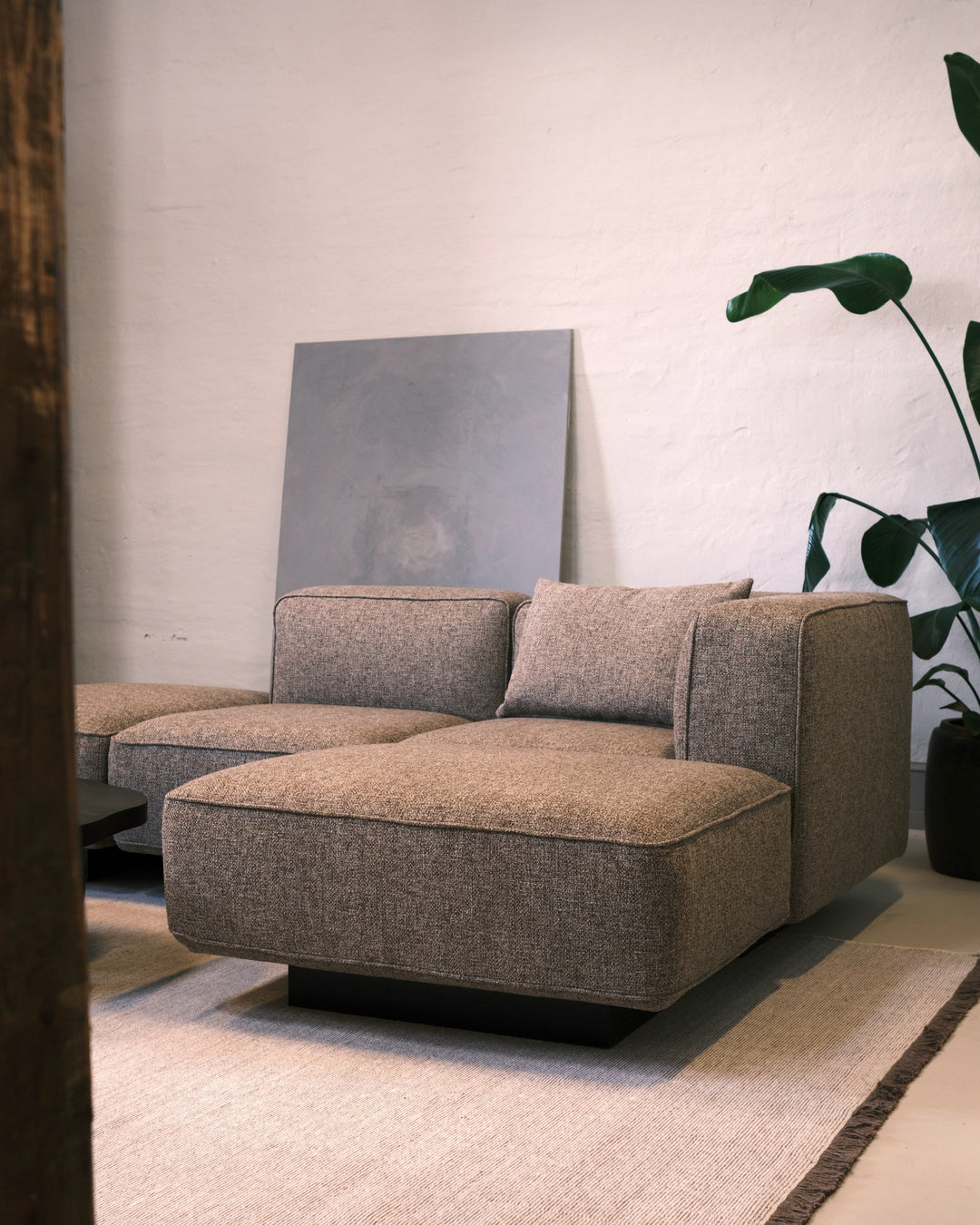 Utopia Sofa - 3 personers open end m. chaiselong 246cm