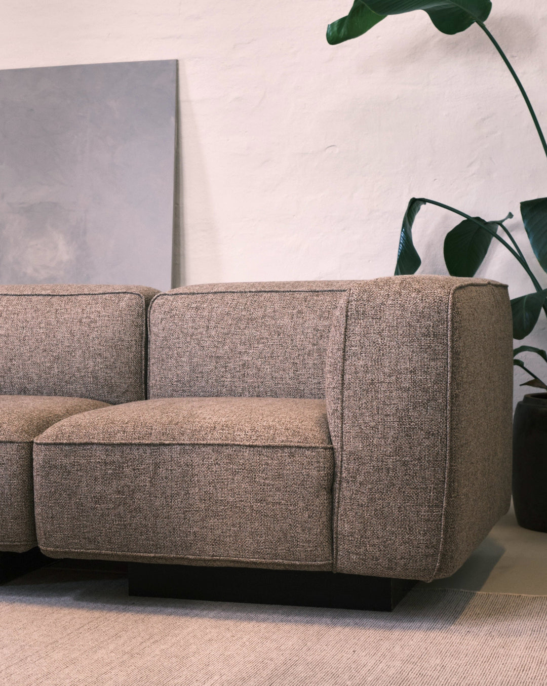 Utopia Sofa - 3 personers open end m. chaiselong 246cm