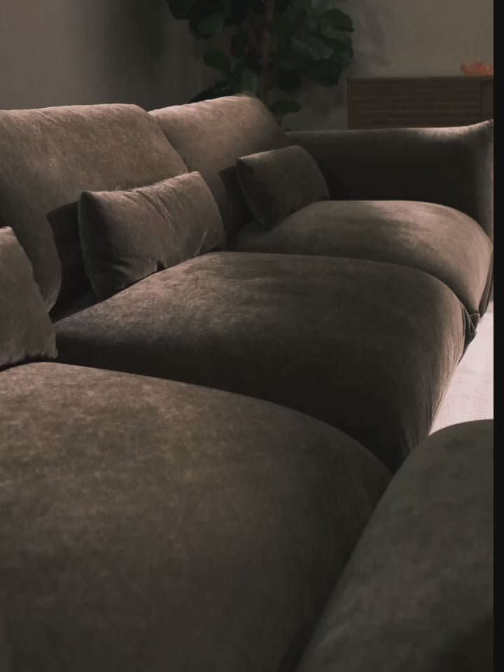 Puffy sofa - 3 personers open end