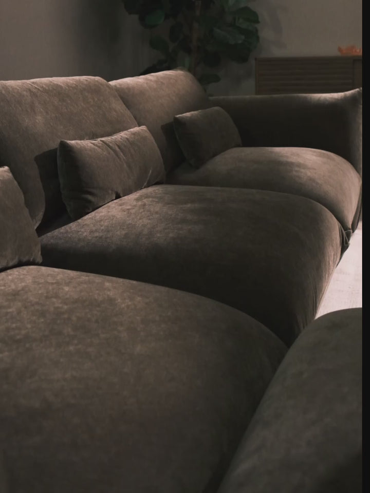Puffy sofa - 4 personers chaiselong