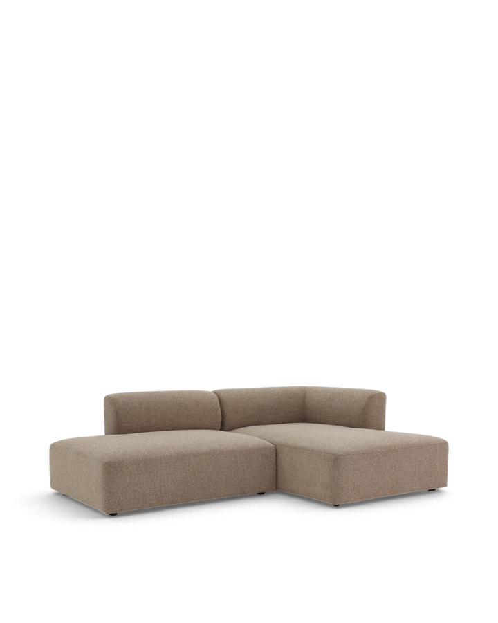 Paragraph XL chaiselong open-end sofa 240cm, Farve indiana 18 dark beige #farve_indiana-18-dark-beige