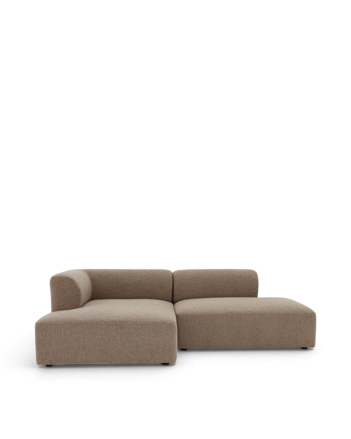 Paragraph XL chaiselong open-end sofa 240cm, Farve indiana 18 dark beige #farve_indiana-18-dark-beige