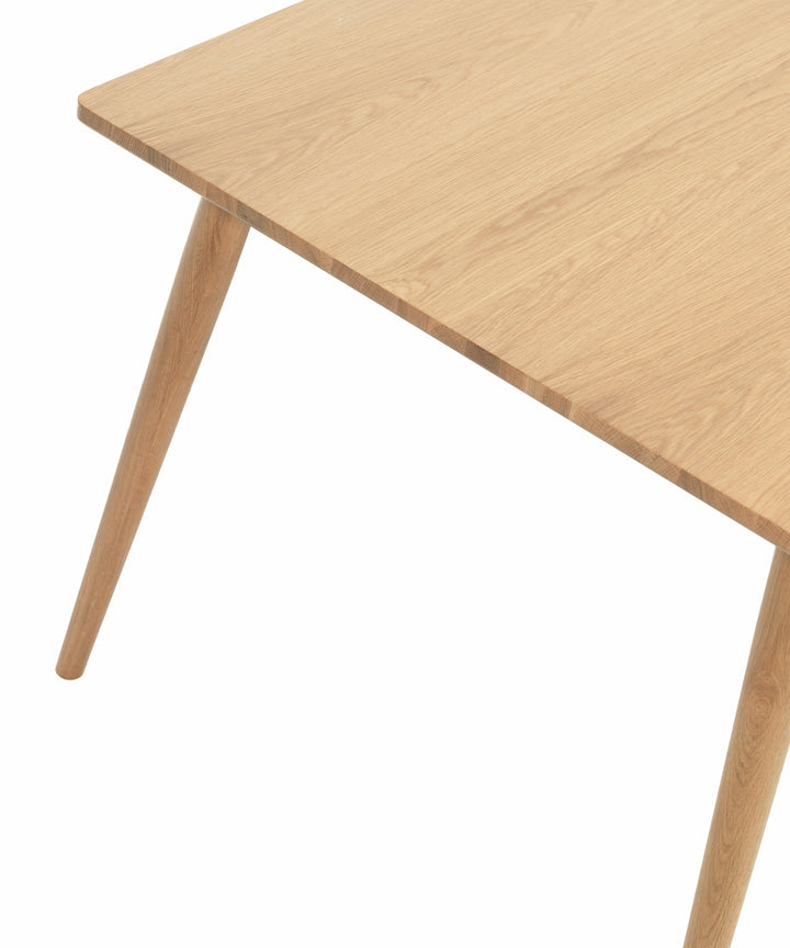 BARRALI spisebord, Natur egetræ 90x150cm