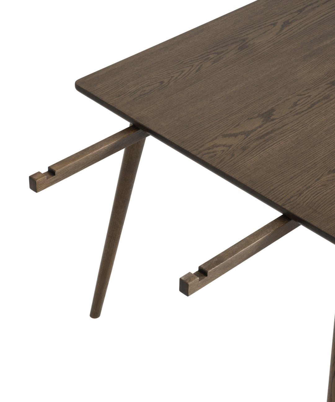 BARRALI spisebord, Brun egetræ 90x150cm