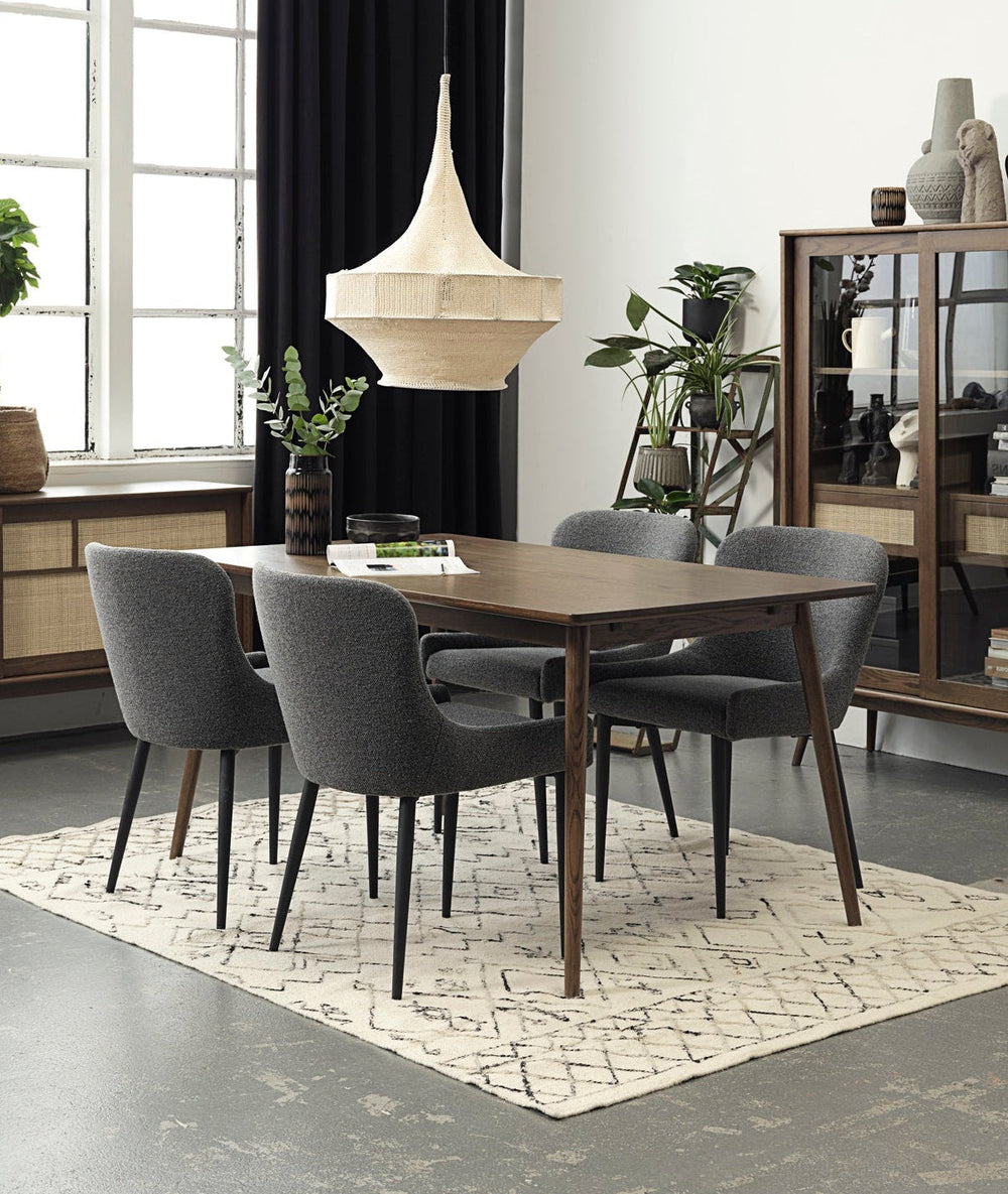 Barralli spiseborf brun egetræ 150cm