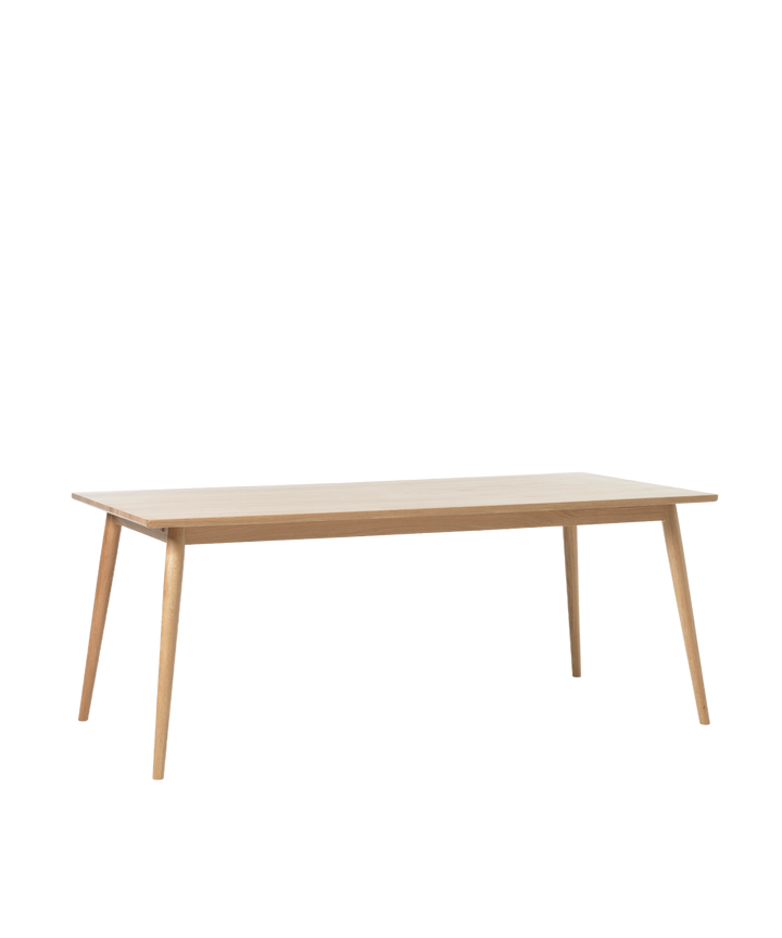 BARRALI spisebord, Natur egetræ 190x90cm