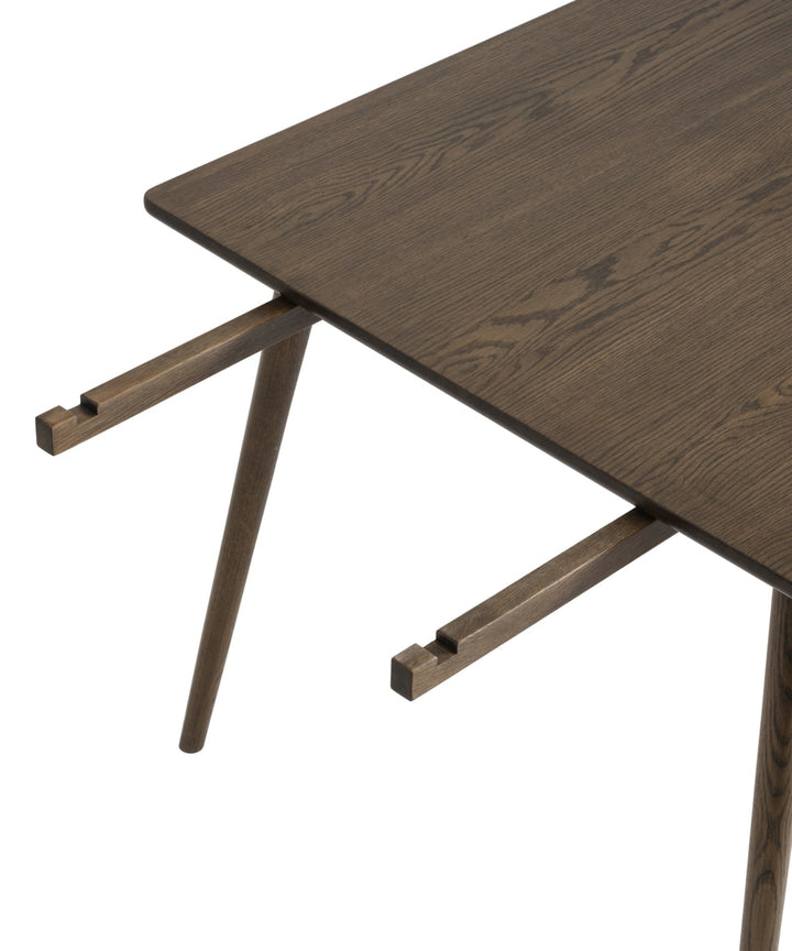 BARRALI spisebord, Brun egetræ 90x190cm