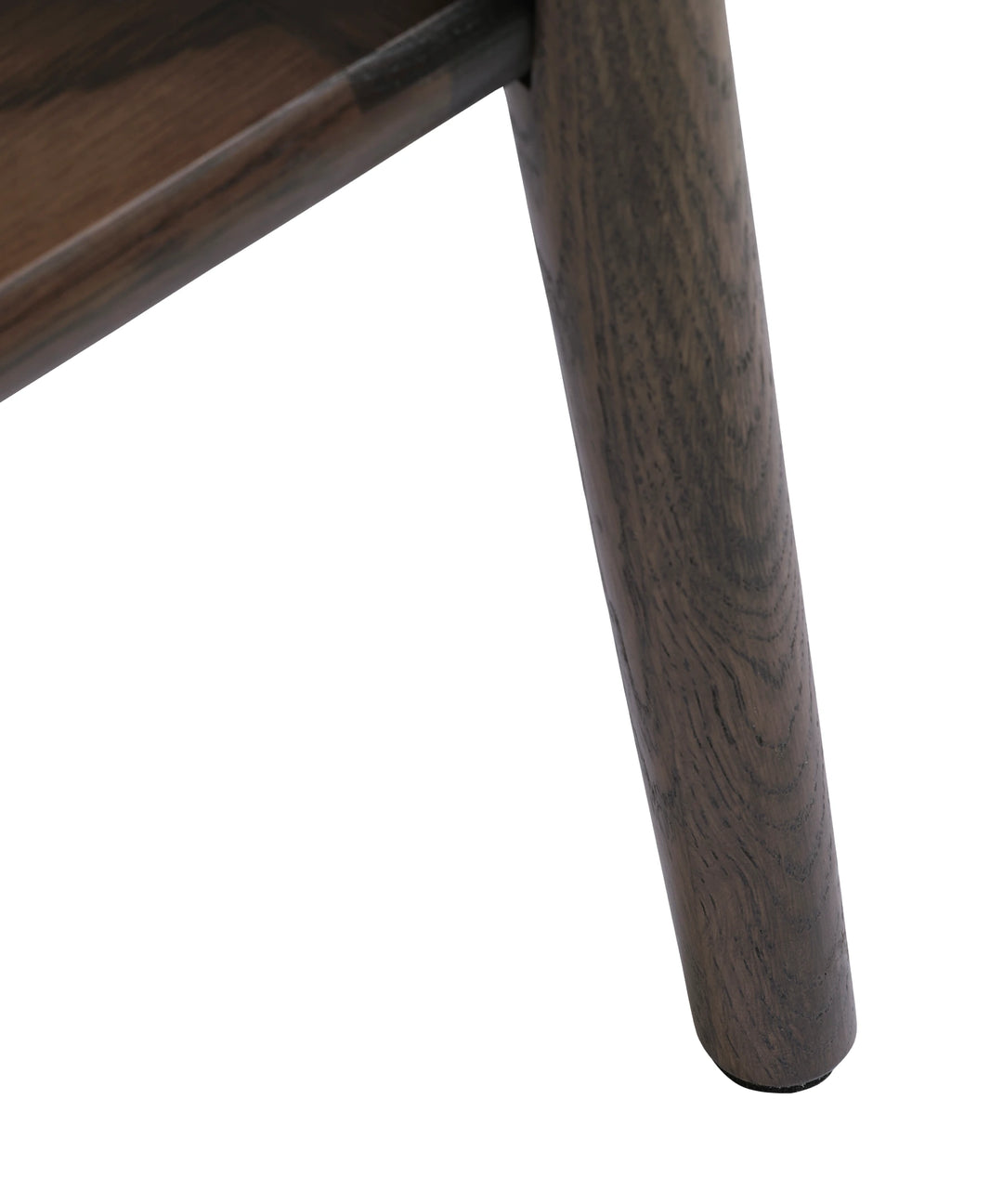 Barrali sofabord med flet, Brun egetræ 60x120cm