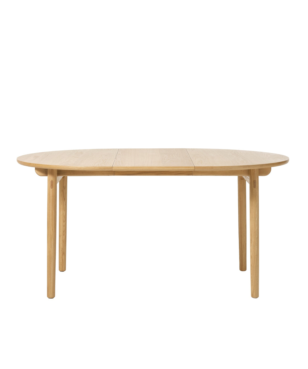 Carno rundt udtræksbord, Natur egetræ - Ø120cm