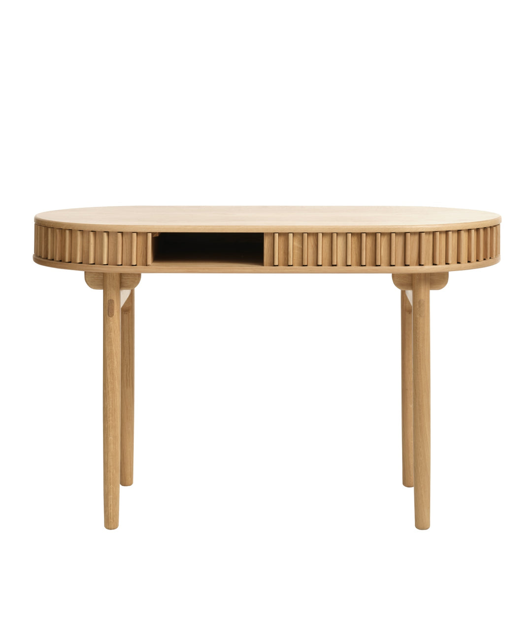 Carno skrivebord 120x60cm, Natur egetræ