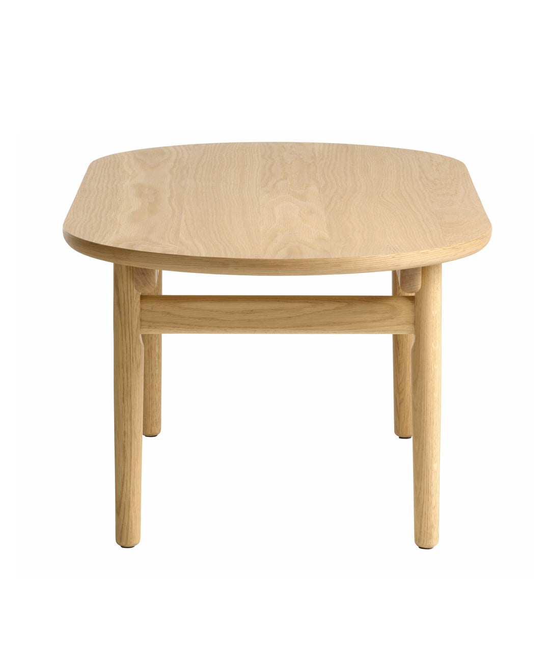 Carno Sofabord 70x130cm, Naturlig egetræ