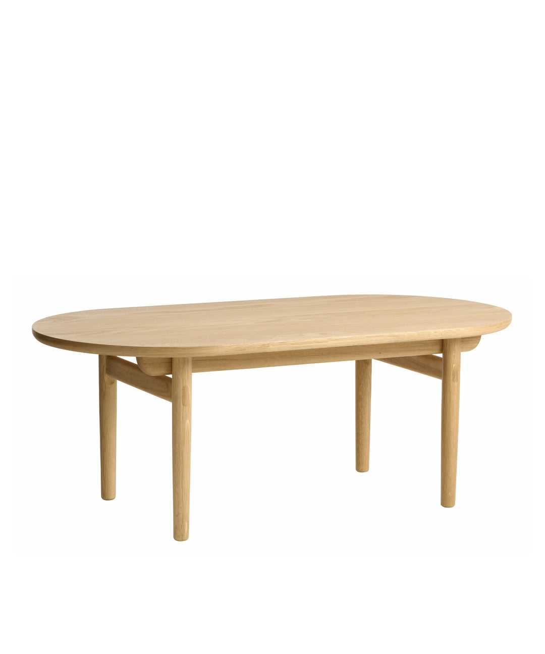 Carno Sofabord 70x130cm, Naturlig egetræ