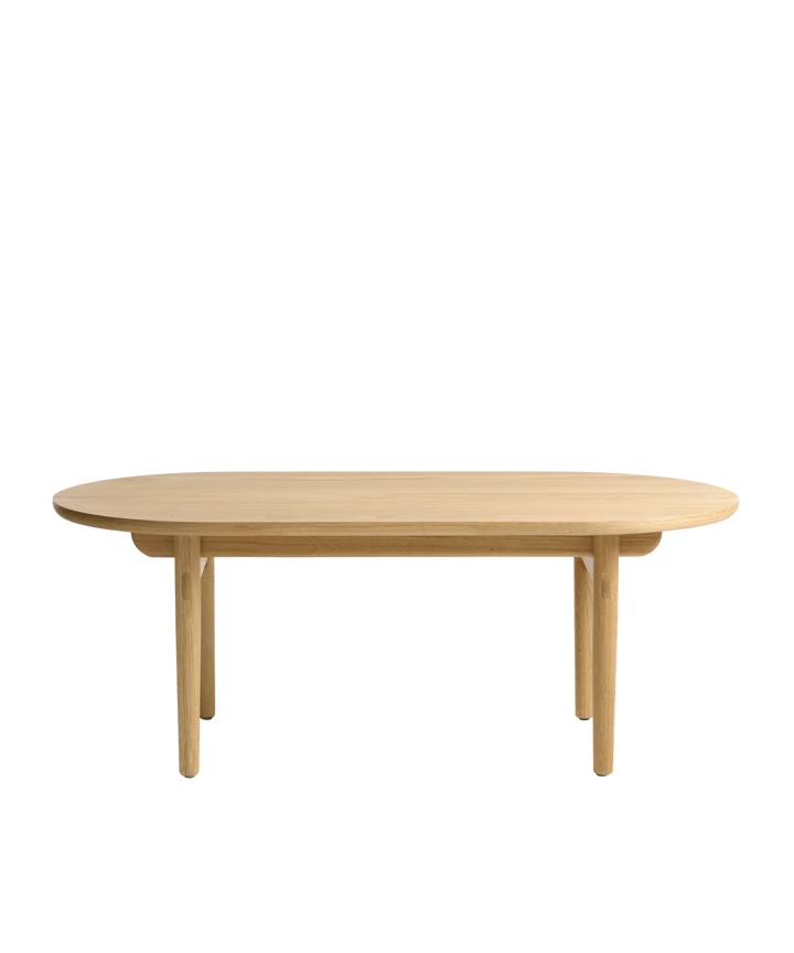 Carno Sofabord 70x130cm, Naturlig egetræ