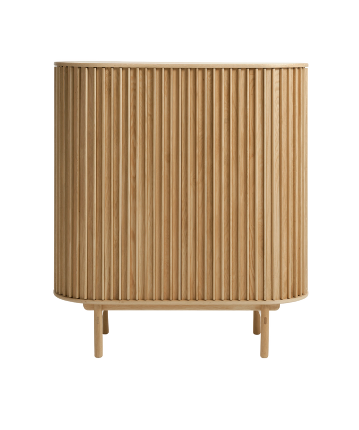 Carno højskænk 110cm, Natur egetræ