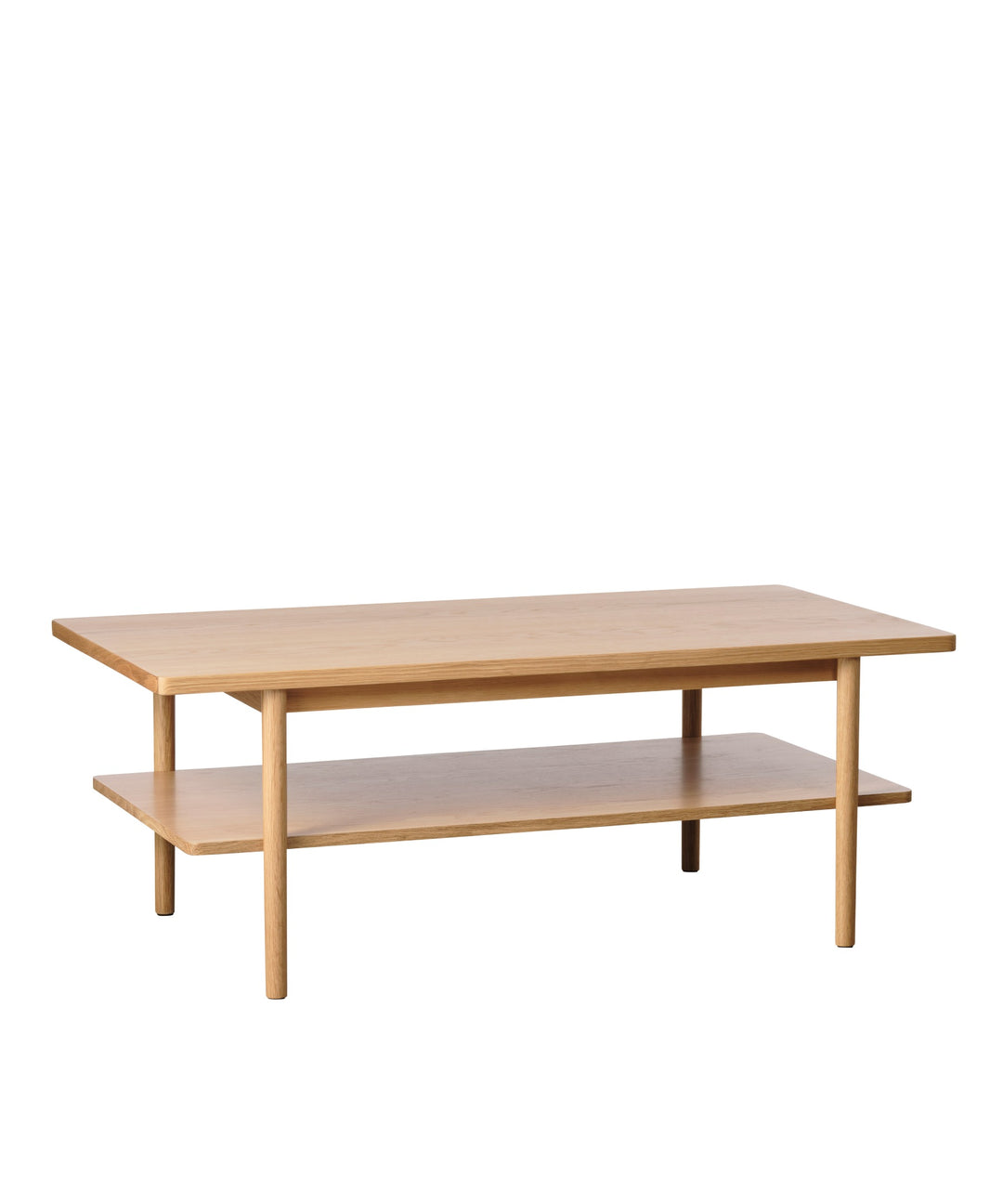 Ponza sofabord 120x60 cm, Naturlig egetræ