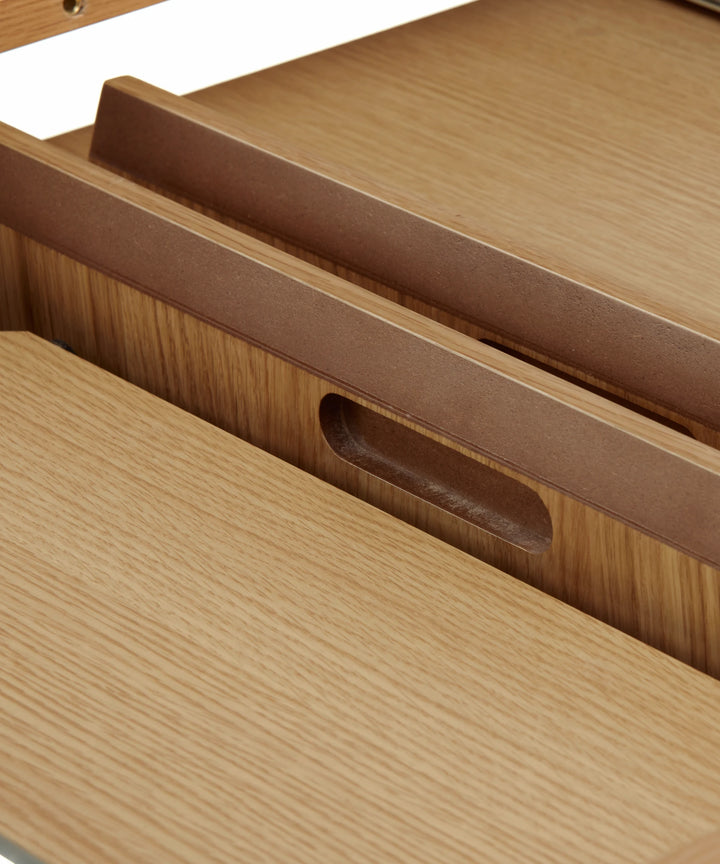 Nola udtræksbord 120-168x95cm oval, Natur egetræ