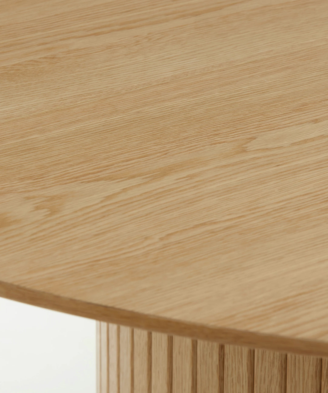 Nola udtræksbord 120-168x95cm oval, Natur egetræ