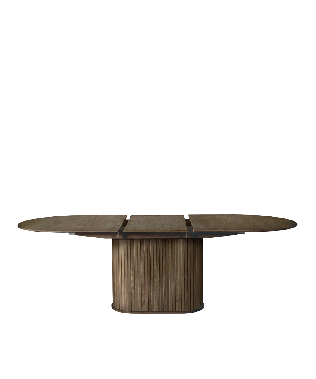 Nola udtræksbord 180-230x95cm oval, Brun egetræ