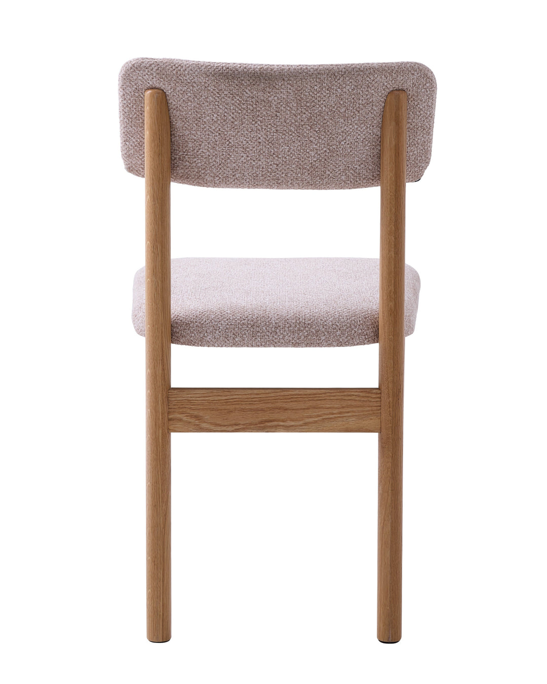 Carano olieret egetræs stol med lys sæde