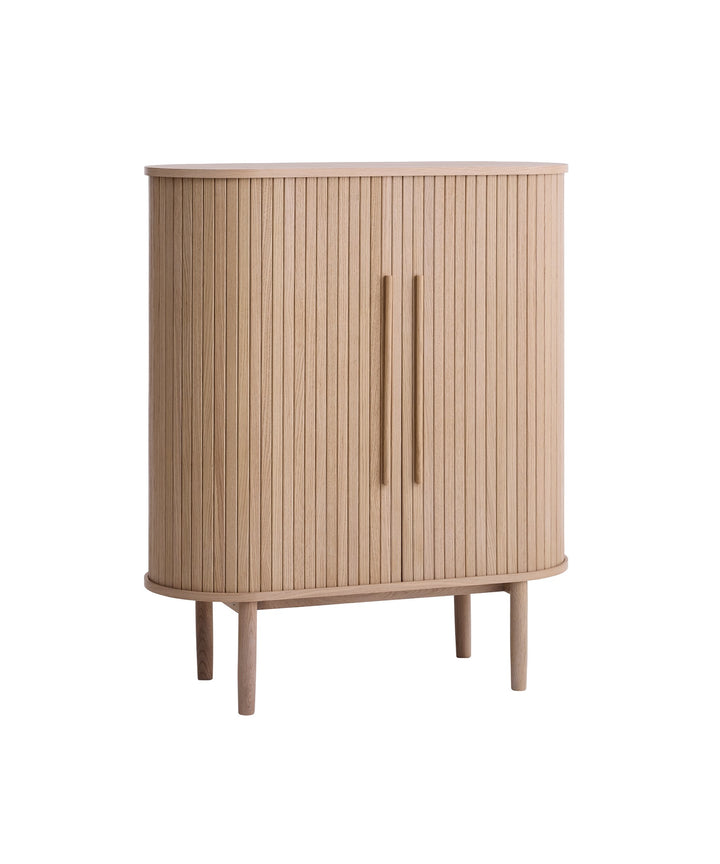 Meta skab 118cm, Lys egetræ