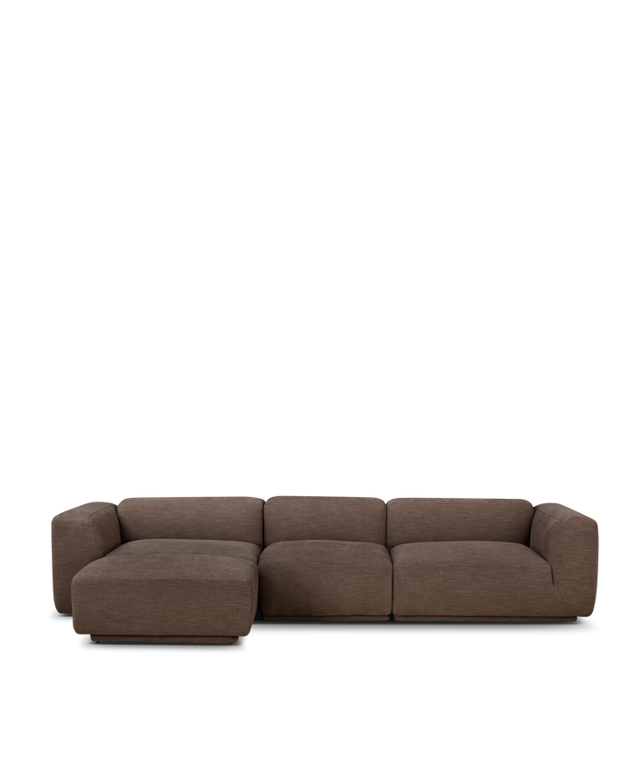Beluga 4,5 personers chaiselong sofa, 318cm