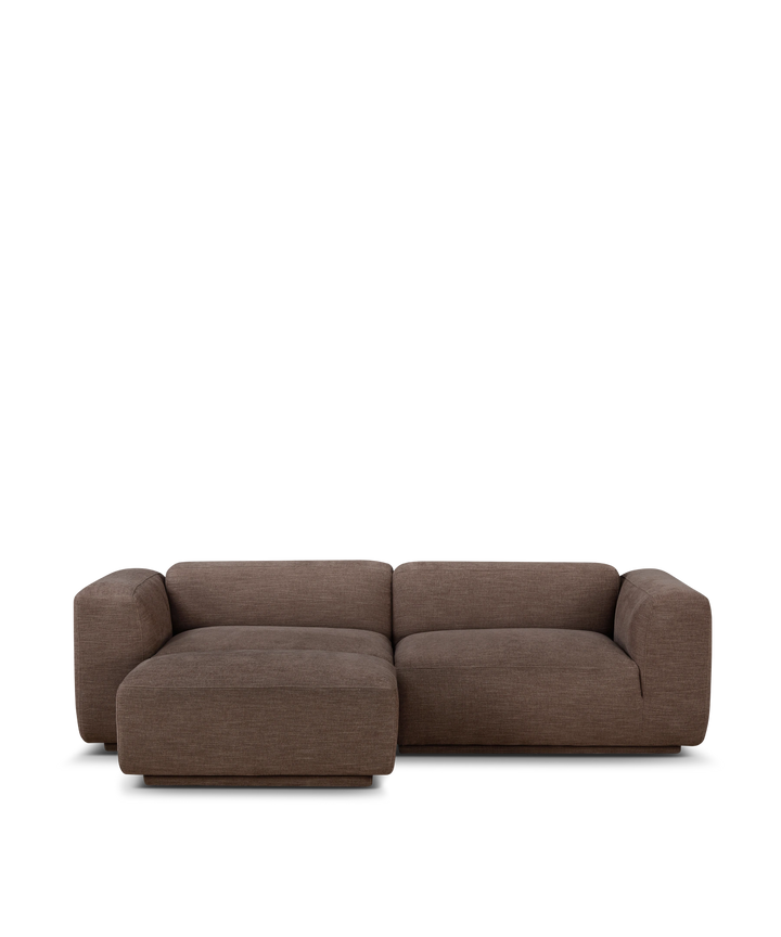 Beluga 3 personers chaiselong sofa, 240cm