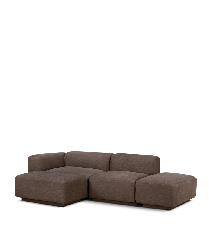 Beluga 3 personers open-end sofa m. chaiselong, 260cm