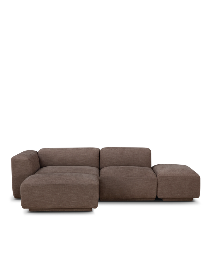 Beluga 3 personers open-end sofa m. chaiselong, 260cm