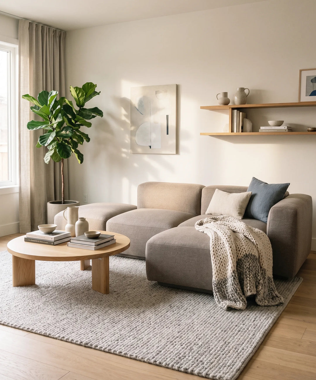 Beluga 3 personers open-end sofa m. chaiselong, 260cm