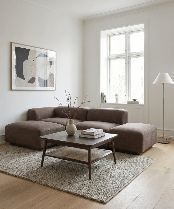 Beluga 3 personers open-end sofa m. chaiselong, 260cm