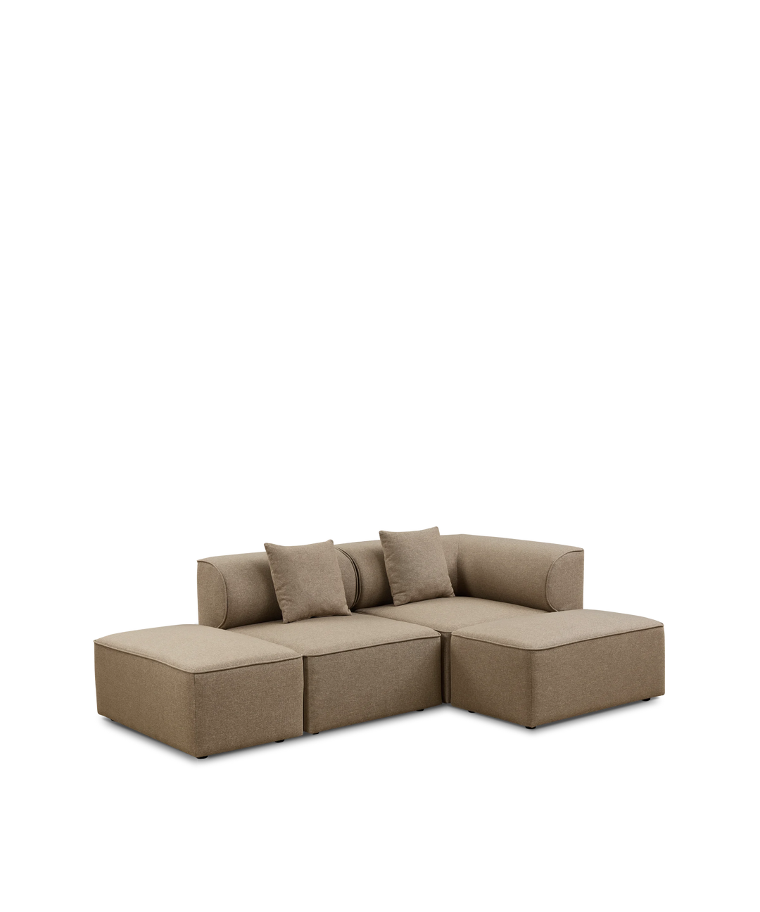 Bemol - Open-end chaiselong sofa 226cm