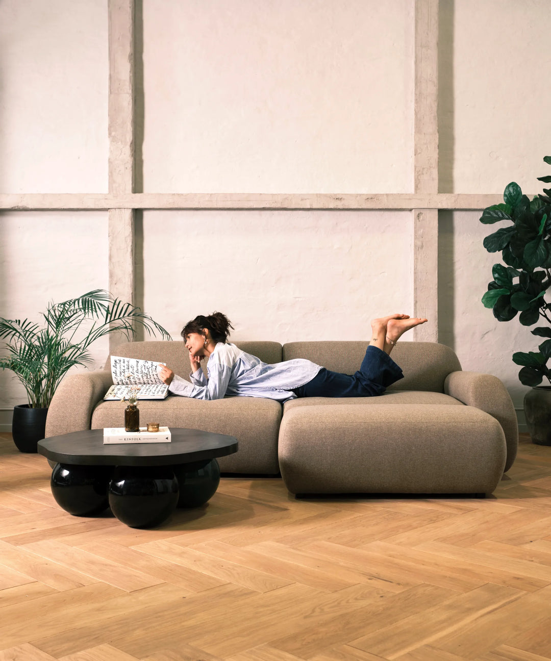 Forme 4 personers sofa - 250cm