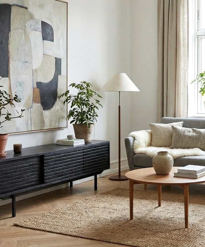 Sort TV bord - Sense