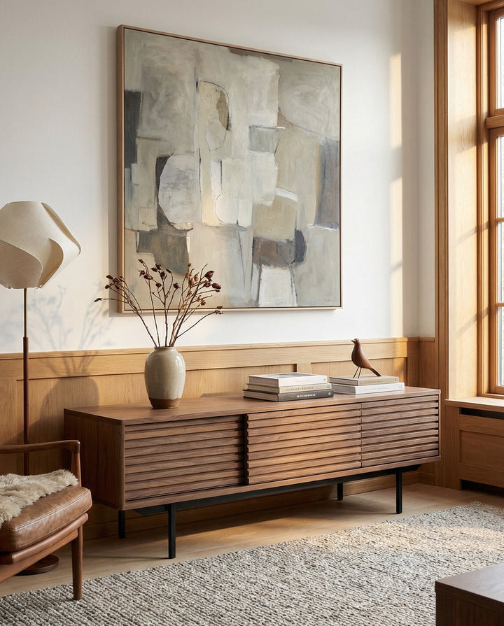 J9715 sense valnød brun tv bord 160cm 