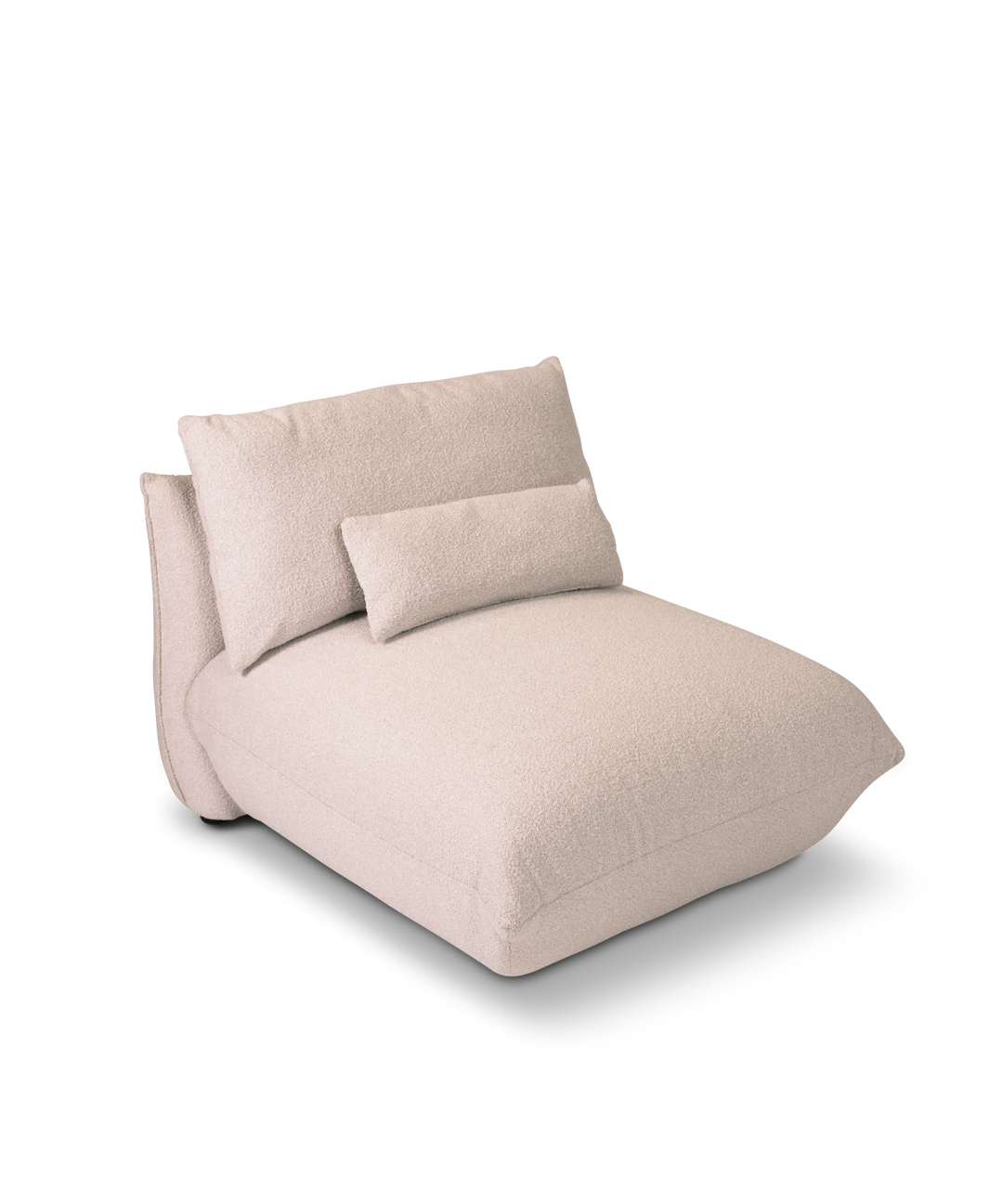 Puffy loungestol m. puder