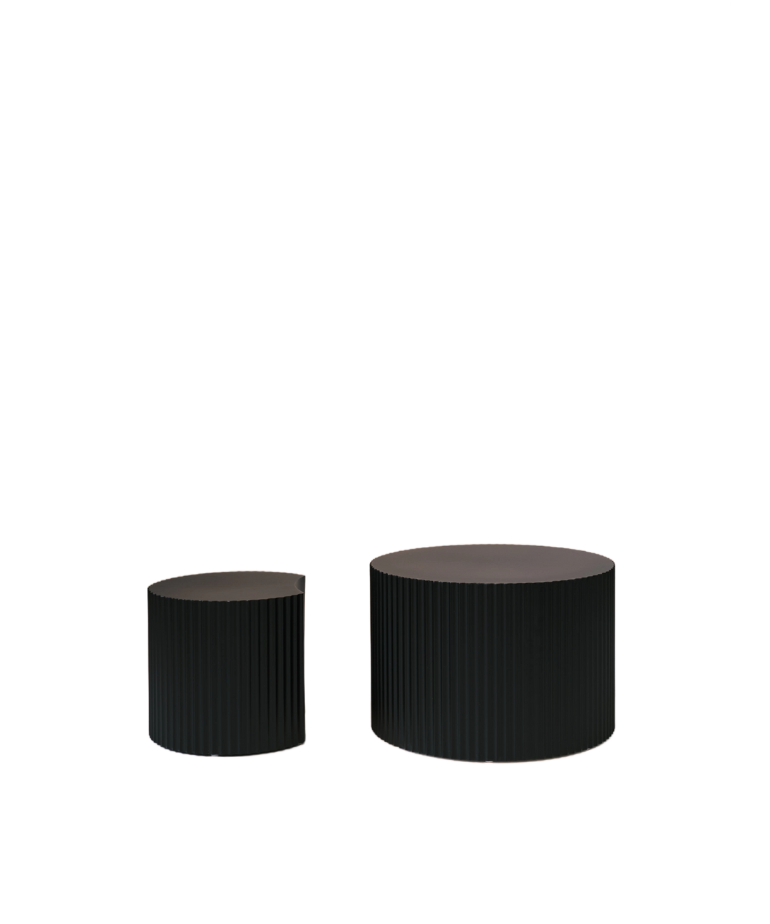 Eclips rundt sofabords sæt - Sort