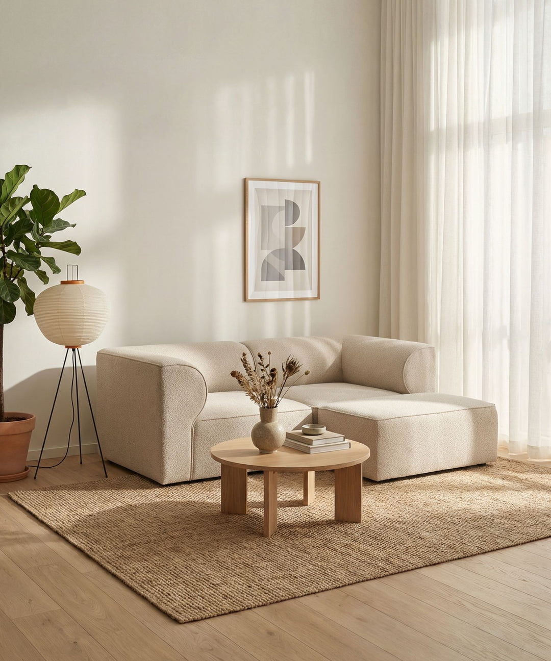 Paragraph 2 personers chaiselong sofa, 190cm