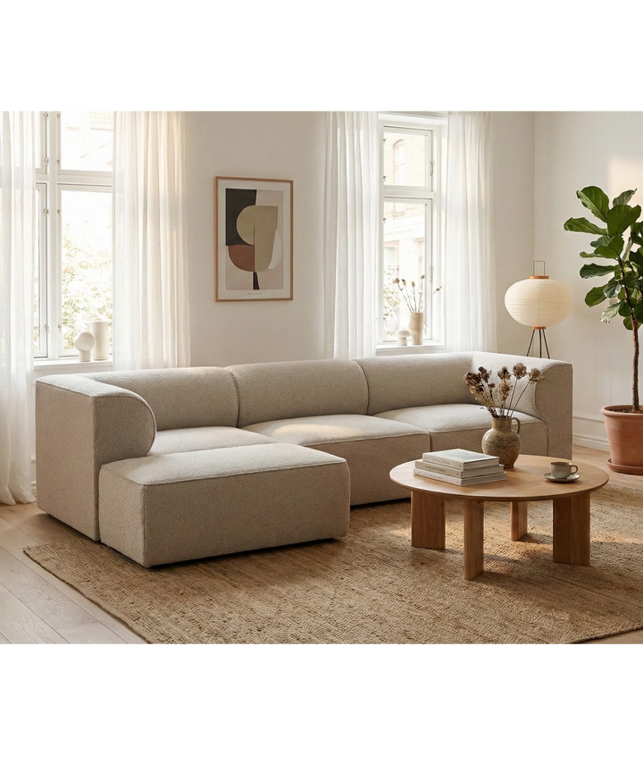 Paragraph 3,5 personers chaiselong sofa, 265cm