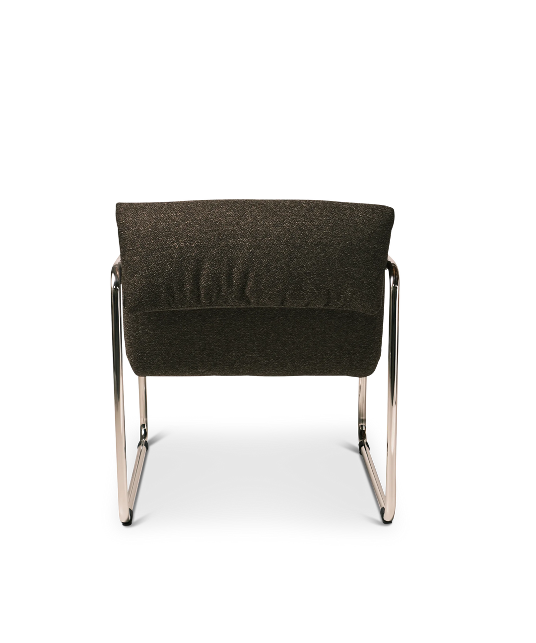 Parallel lounge stol - Brun boucle