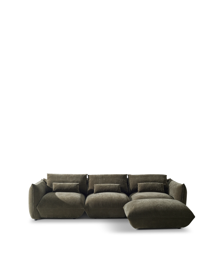 Puffy sofa - 4 personers chaiselong