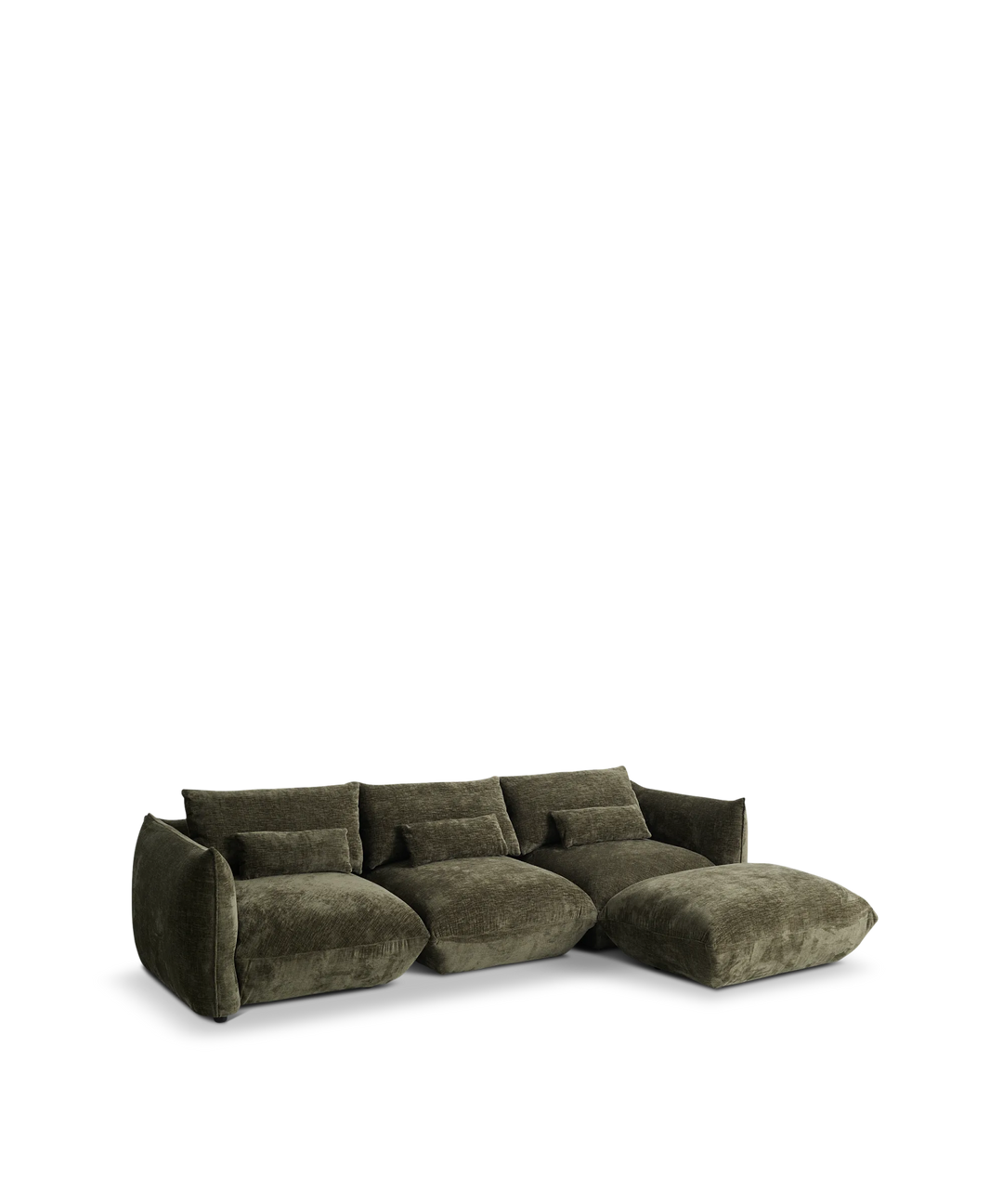 Puffy sofa - 4 personers chaiselong