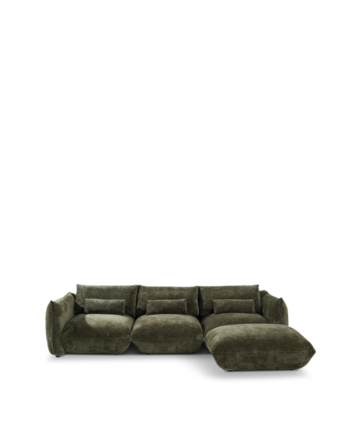 Puffy sofa - 4 personers chaiselong