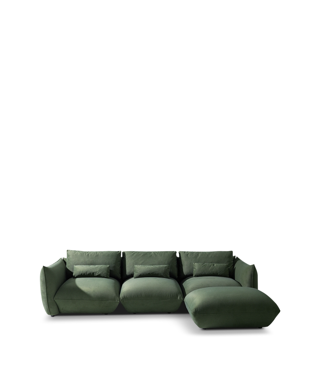 Puffy sofa - 4 personers chaiselong