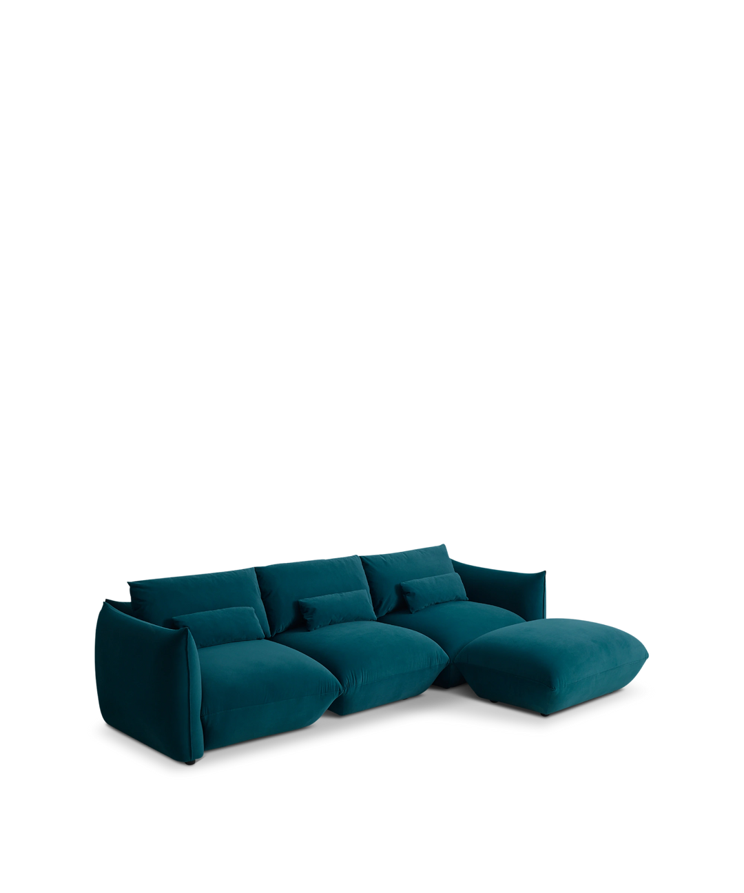 Puffy sofa - 4 personers chaiselong