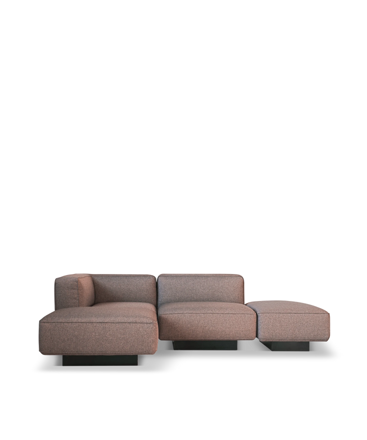 Utopia Sofa - 3 personers open end m. chaiselong 246cm
