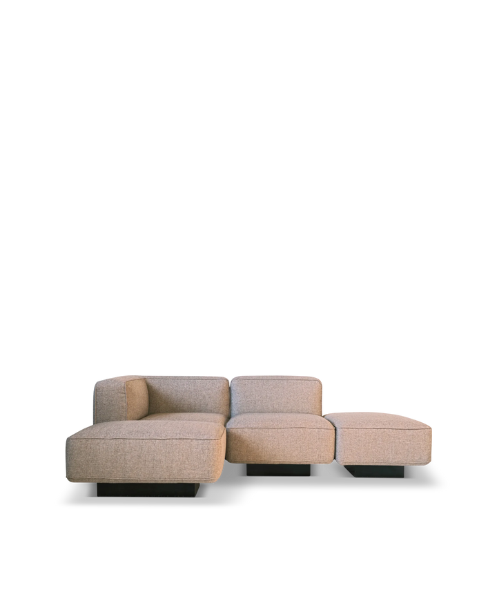 Utopia Sofa - 2,5 personers open end m. chaiselong 222cm
